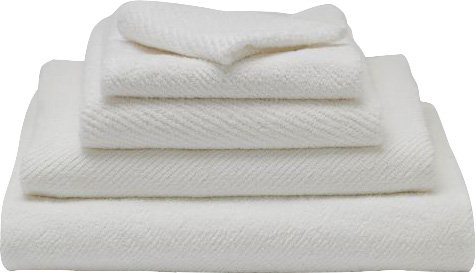 Air Weight Hand Towel, Alpine White