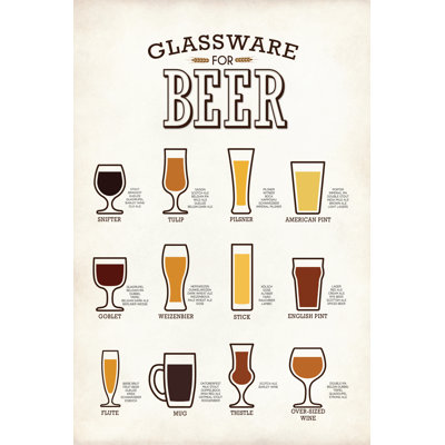 Beer Glasses - Wrapped Canvas Print