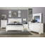 Glamour Design Furniture 1pc Queen Bed