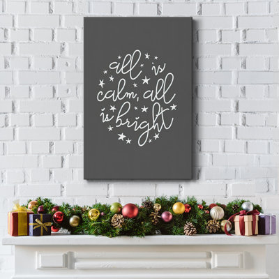 " All Is Calm, All Is Bright "