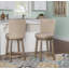 Tabouret pivotant rembourré à 360 degrés-43736538