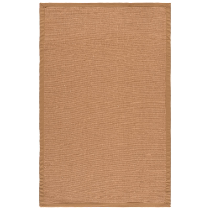 Natural Fiber 194 Flatweave 85% Jute; 10% Latex; 5% Cotton No Pattern Rug, Rectangle 9' x 12'