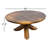 Teak Round Coffee Table, 39" Dia.