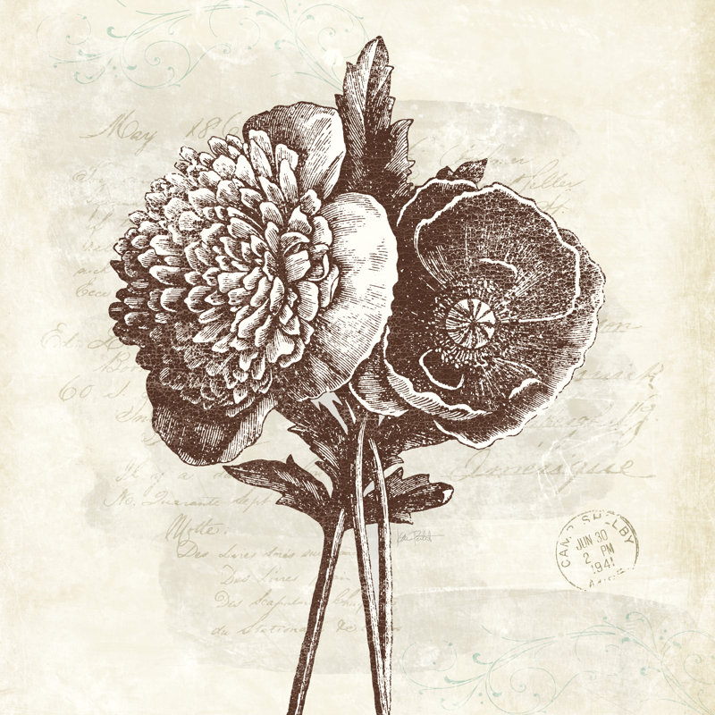 Spa Botanical III by Katie Pertiet - Wrapped Canvas Painting, 30cm H x 30cm W x 3.8cm D