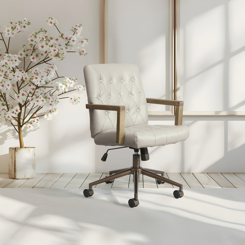 Chaise de bureau Waltham, Taupe