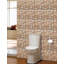 30.5cm W x 30.5cm L PVC Peel and Stick Field Tile