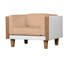 Catalina Outdoor Teak Lounge Chair-2135421398-2135421418