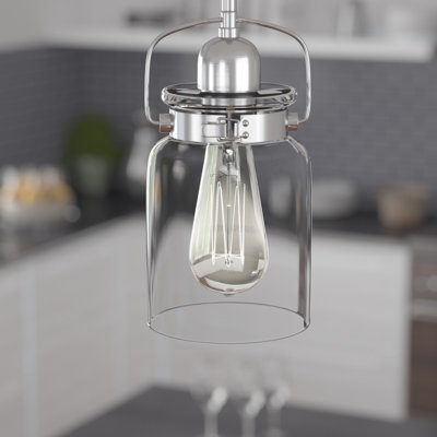 Luminaire suspendu en pot 1 lumière Leyden