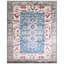 Tapis oriental en viscose noué à la main multicolore de qualité supérieure