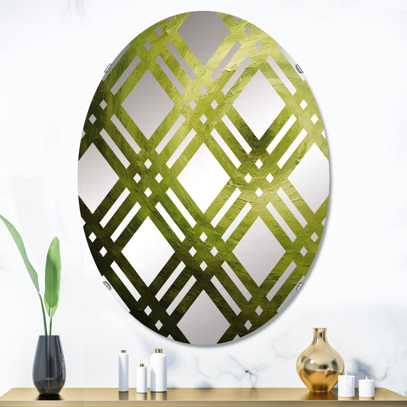 Darelle Oval Mirror, 35.4" x 23.6", Oval