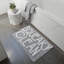 Erica Squeaky Clean Slogan Bath Mat