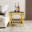 Table d'appoint 19,7 po Modern Gold-133293628
