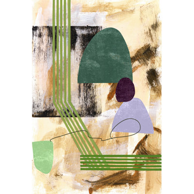 Skating II by Melissa Wang - Wrapped Canvas Painting