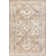 Peregrine Ornate Geometric Medallion Light Blue/Ivory Rug