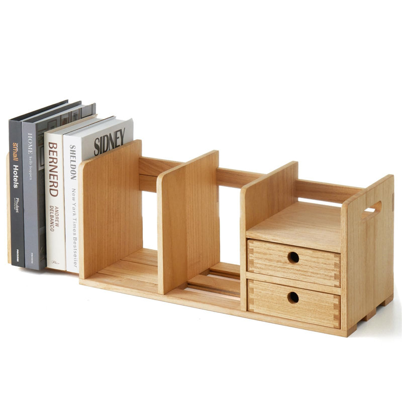Manufactured Wood Desk Organizer, Beige