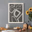 Abstract Maze III - Peinture sur toile encadrée-677655824-677656043