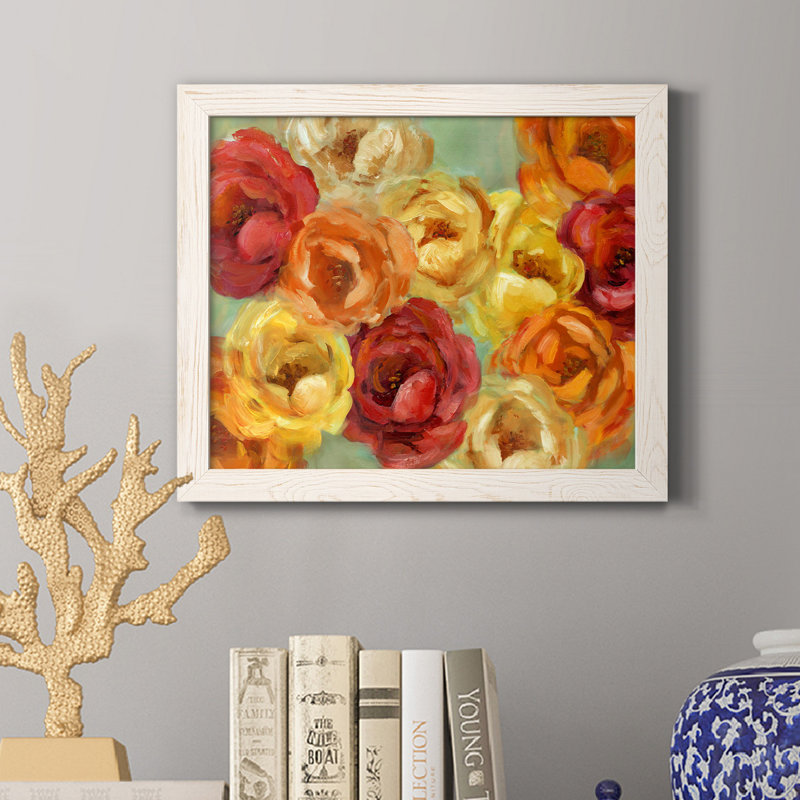 Peak of Summer - Cadre photo, reproduction d'art sur toile, Cadre blanc, H 24 po x l 18 po x P 1,5 po