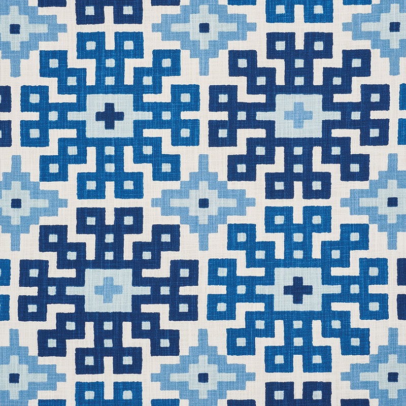 Tissu imprimé palmier, Océan