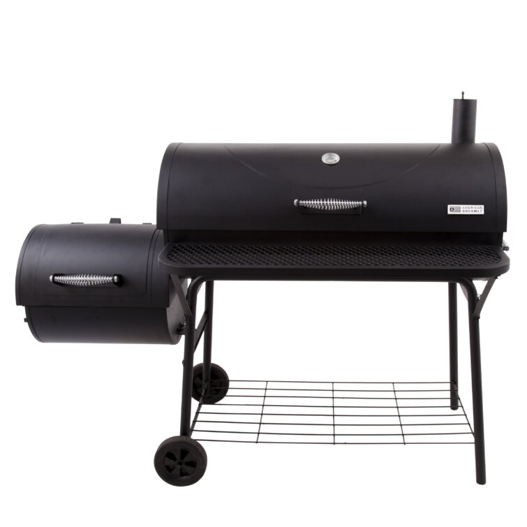 CharBroil Char-Boil American Gourmet 1280 Offset Charcoal Smoker and Grill  & Reviews