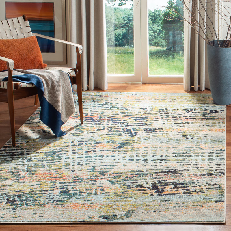 Maynor Abstract Hand Woven Area Rug, Rectangle 183 x 274 cm
