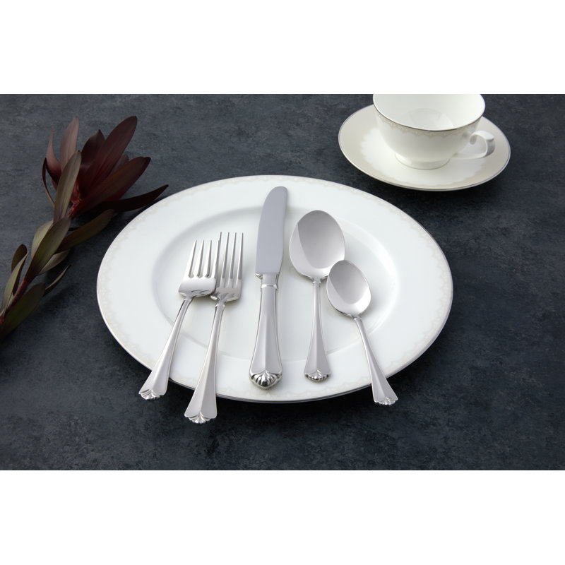 Elegant Stainless Steel Traditional Tablespoon Set
