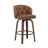 Caelus Swivel Upholstered Counter & Bar Stool With Wood Frame (Set Of 3)-117581497-117581495