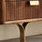 French style solid wood TV stand