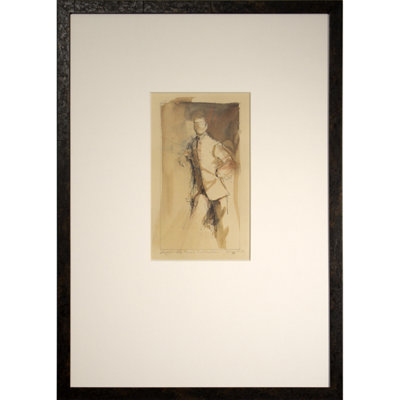 «Study Sir Frank Swettenham» par Daughdrill - peinture encadrée