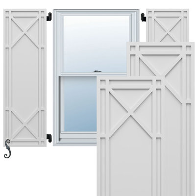 EnduraCore Composite Bungalow Shutters