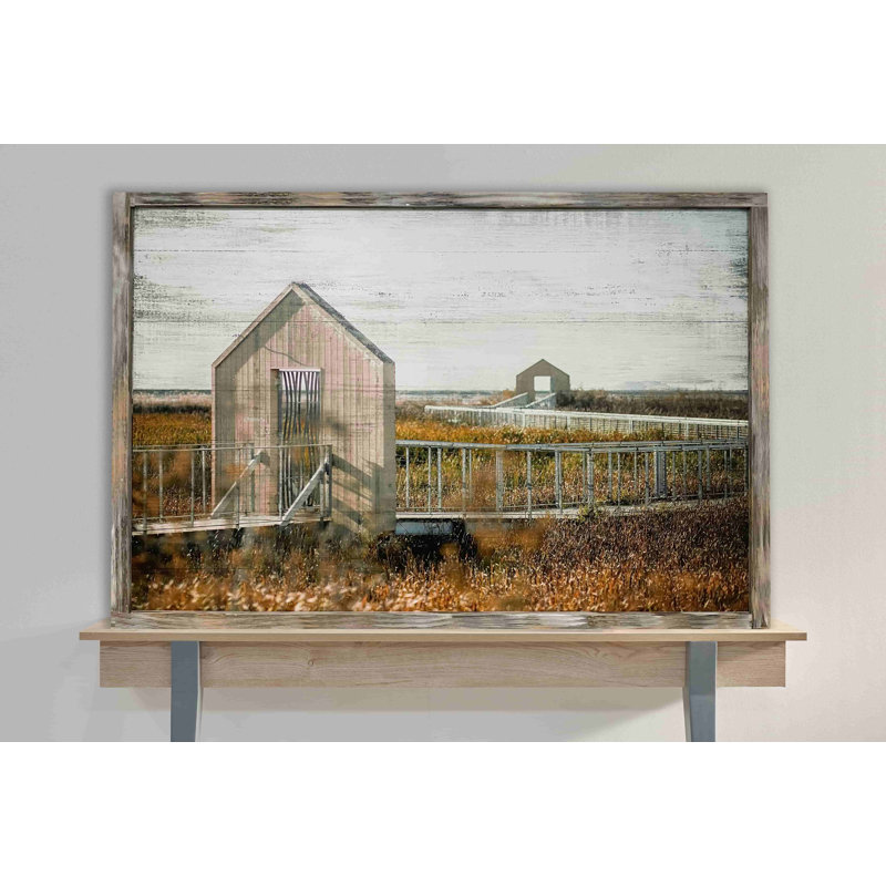 " Wooden Boardwalk ", H 24 po x l 36 po x P 1,5 po
