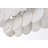 Ikeny 36 inch Alabaster Chandelier in Chrome-1152990307-1152990305-1152990310