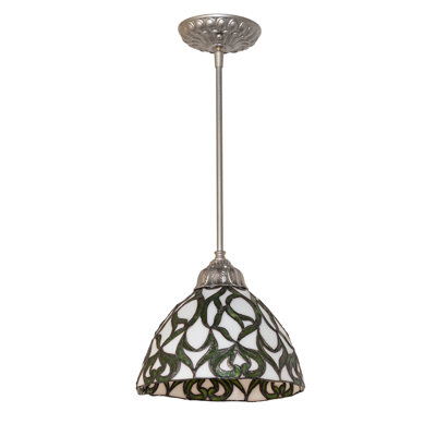 10" Wide Grand Tulip Medallion Pendant