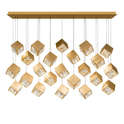 Ice Cube Linear Multi-Light 4-CCT Pendant