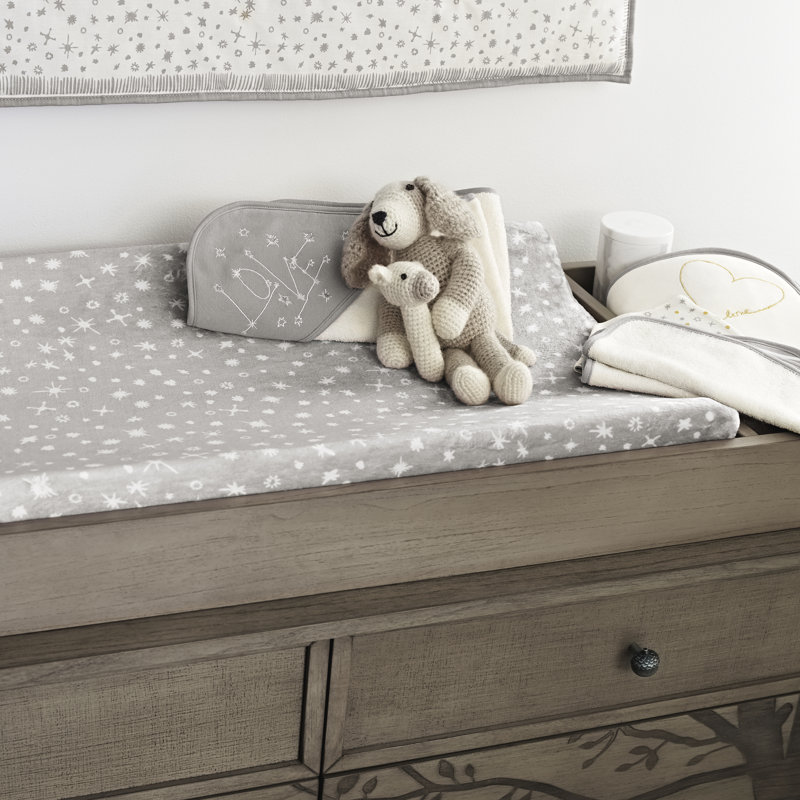 Housse de matelas à langer starry night velboa