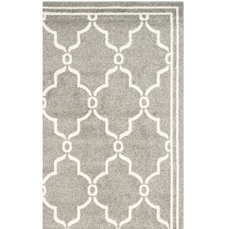 Clodfelter Performance Geometric Rug, Rectangle 4' x 6'