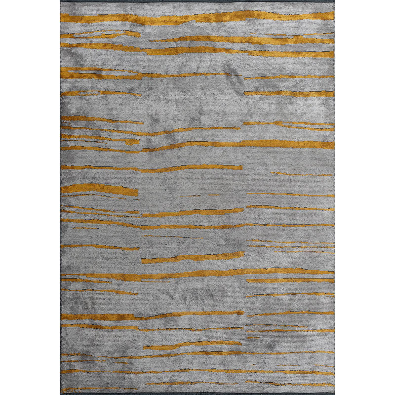 Rapture Abstract Area Rug, Rectangle 7'10" x 11'2"