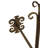 Caprice Steel Armed Sconce