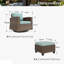 Outdoor Wicker Patio Seating Set-171371813