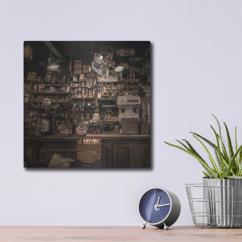 «Country Store 3» par Decent Exposures, art mural, H 12 po x l 12 po