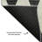 Premium Machine Washable Cerrito AMF578 Black Rug-104829873