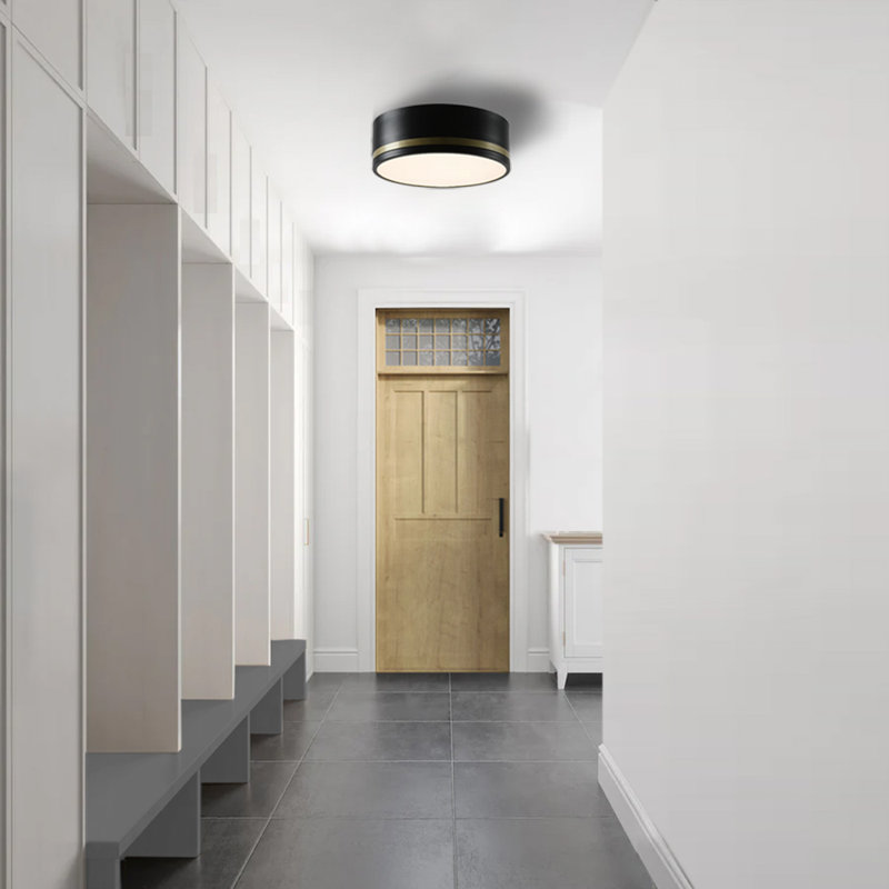 12 po Lennon Plafonnier encastré d'extérieur Modern