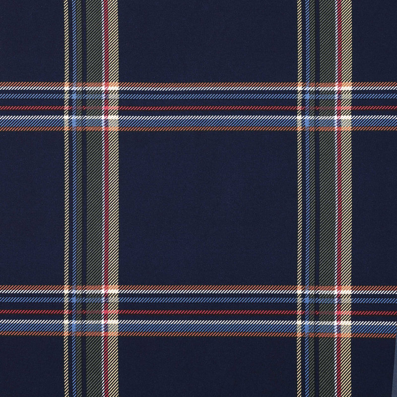 Tommy Hilfiger Beacon Plaid Cotton Blue Duvet Cover Set, Twin Duvet Cover + 1 Standard Sham