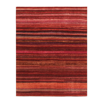 One-of-a-Kind 7'10x10'1 2010s Wool Area Rug