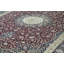 Hand-Knotted High-Quality Wine and Navy Area Rug