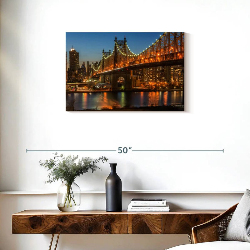 Pont de New York, Queensboro, H 20 po x l 30 po