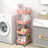 Plastic Rolling Utility Cart with-110898400