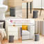 Crenshaw Metal Step On Kitchen Trash Can-154744630