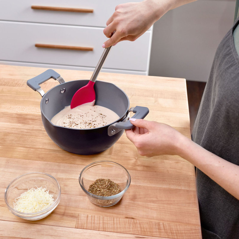 Tovolo Silicone Mixing Spoon SS Handle