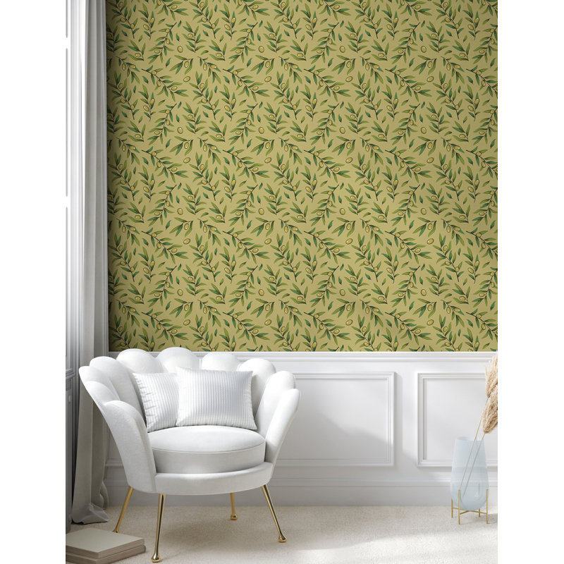 Bornhart Roll, 36" L x 13" W, Avocado Green Fern Green