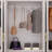 Milen Solid and Manufactured Wood Armoire